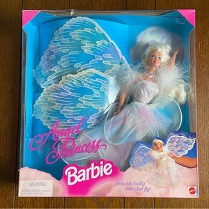 Angel Princess Barbie Doll 1996 Mattel 15911 New In Box